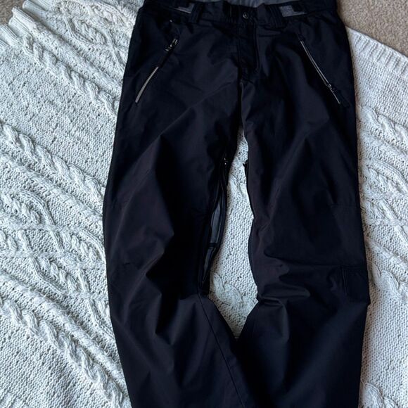 Turbine Women’s Black Waterproof Snow Ski Pants Size M | Insulated Cargo Pockets - Picture 4 of 7